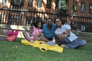 Picnic with Q uncle and P aunty