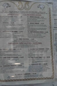 Kohinoor Menu1